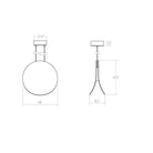 Sonneman - Malibu Discs LED Pendant - 1767.03 | Montreal Lighting & Hardware