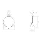 Sonneman - Malibu Discs LED Pendant - 1768.03 | Montreal Lighting & Hardware