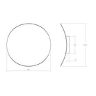 Sonneman - Malibu Discs LED Wall Sconce - 1761.03 | Montreal Lighting & Hardware