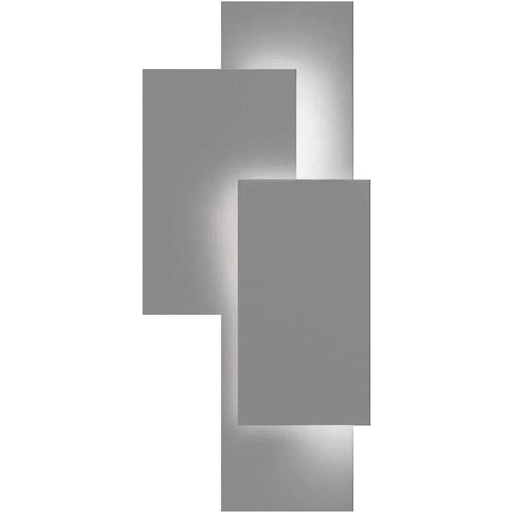 Sonneman - Offset Panels LED Wall Sconce - 7110.74-WL | Montreal Lighting & Hardware