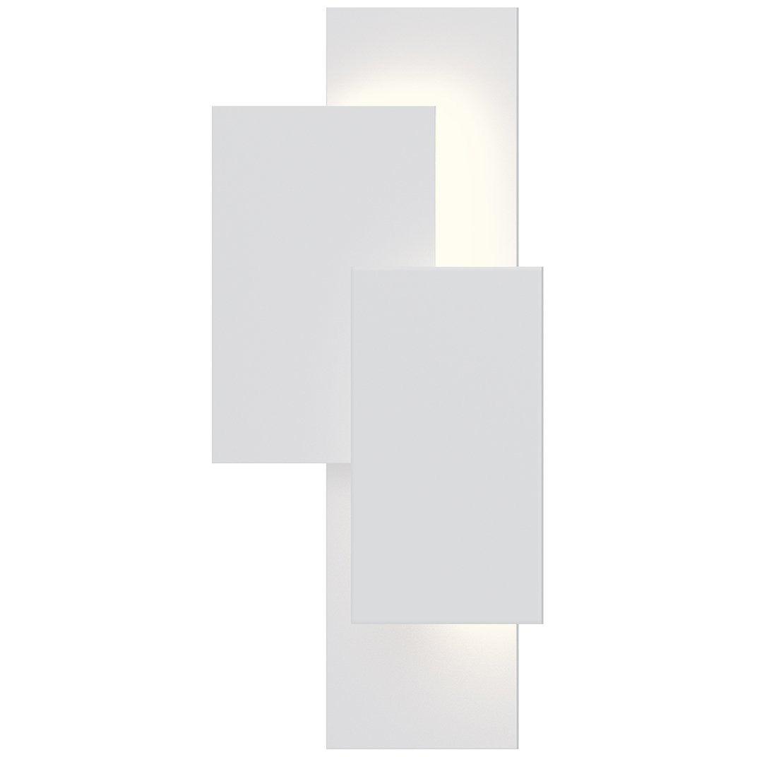 Sonneman - Offset Panels LED Wall Sconce - 7110.98-WL | Montreal Lighting & Hardware