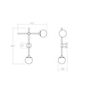 Sonneman - Sabon LED Wall Sconce - 2062.13 | Montreal Lighting & Hardware
