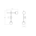 Sonneman - Sabon LED Murale - 2062.13 | Montreal Luminaire & Quincaillerie