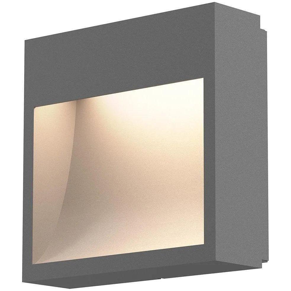 Sonneman - Square Curve LED Wall Sconce - 7360.74-WL | Montreal Lighting & Hardware