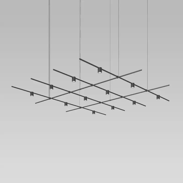 Suspenders 12 Light Pendant