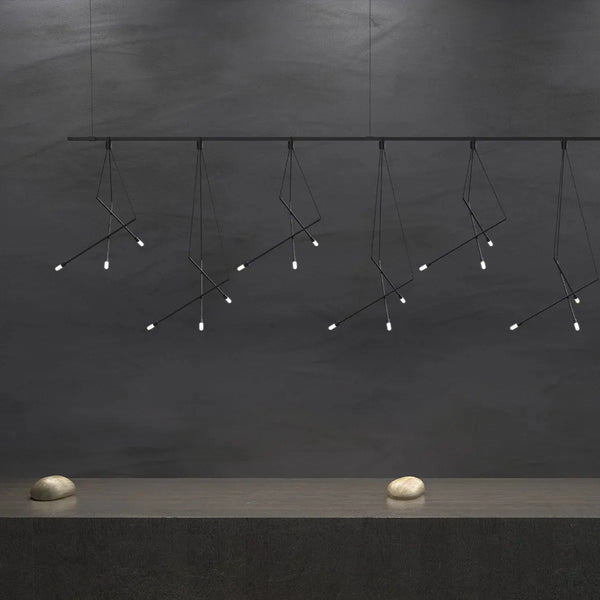 Suspenders 21 Light Pendant