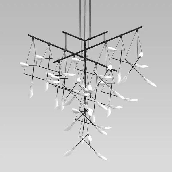 Suspenders 33 Light Pendant