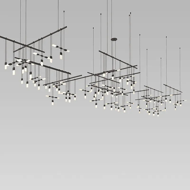 Sonneman - Suspenders 35 Light Pendant - SLS0002-SC02 | Montreal Lighting & Hardware