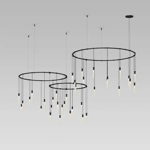 Suspenders 36 Light Pendant