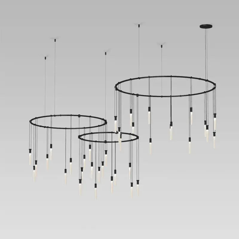 Sonneman - Suspenders 36 Light Pendant - S1T01K-RC066828-RP16 | Montreal Lighting & Hardware