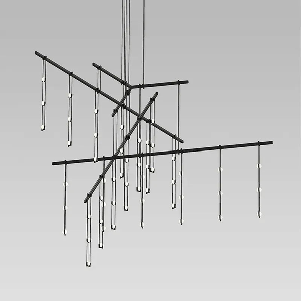 Suspenders 54 Light Pendant