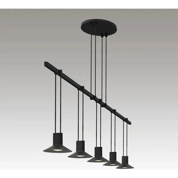 Suspenders Five Light Pendant