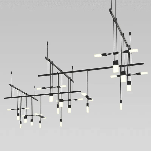 Suspenders Seven Light Pendant