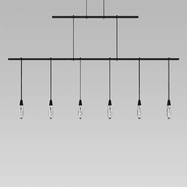 Suspenders Six Light Pendant