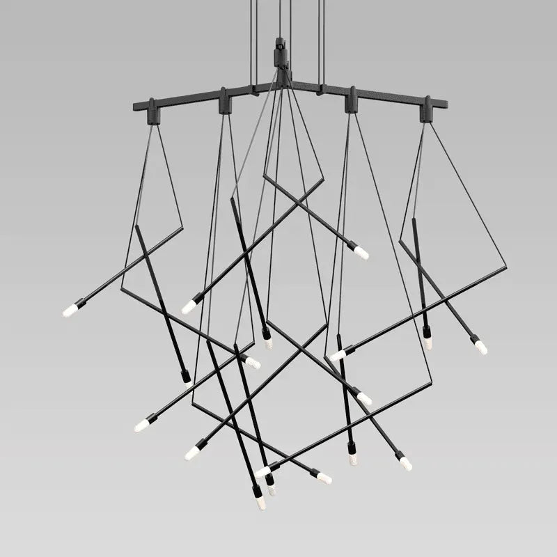 Sonneman - Suspenders Six Light Pendant - SLS1165 | Montreal Lighting & Hardware
