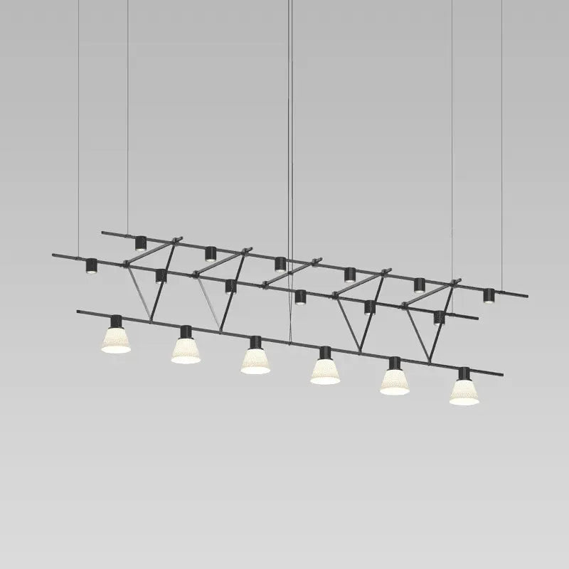 Sonneman - Suspenders Six Light Pendant - SLS1285 | Montreal Lighting & Hardware