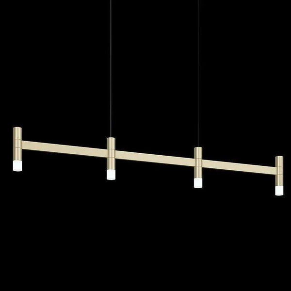 Système Staccato LED Linéaire Suspension par Sonneman | Modèle d'exposition