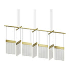 Sonneman - V Panels LED Chandelier - 3096.14 | Montreal Lighting & Hardware