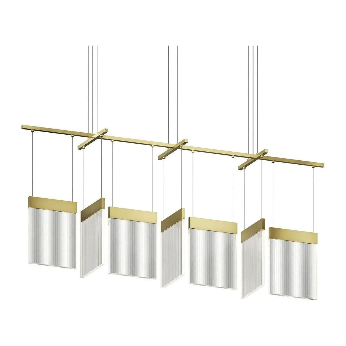 Sonneman - V Panels LED Chandelier - 3096.14 | Montreal Lighting & Hardware