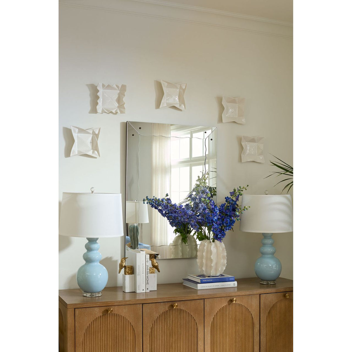 Spring Flower Tall Vase