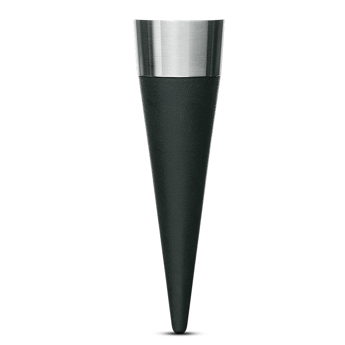 Rosendahl 25030 Grand Cru Wine Stopper in Black/Steel