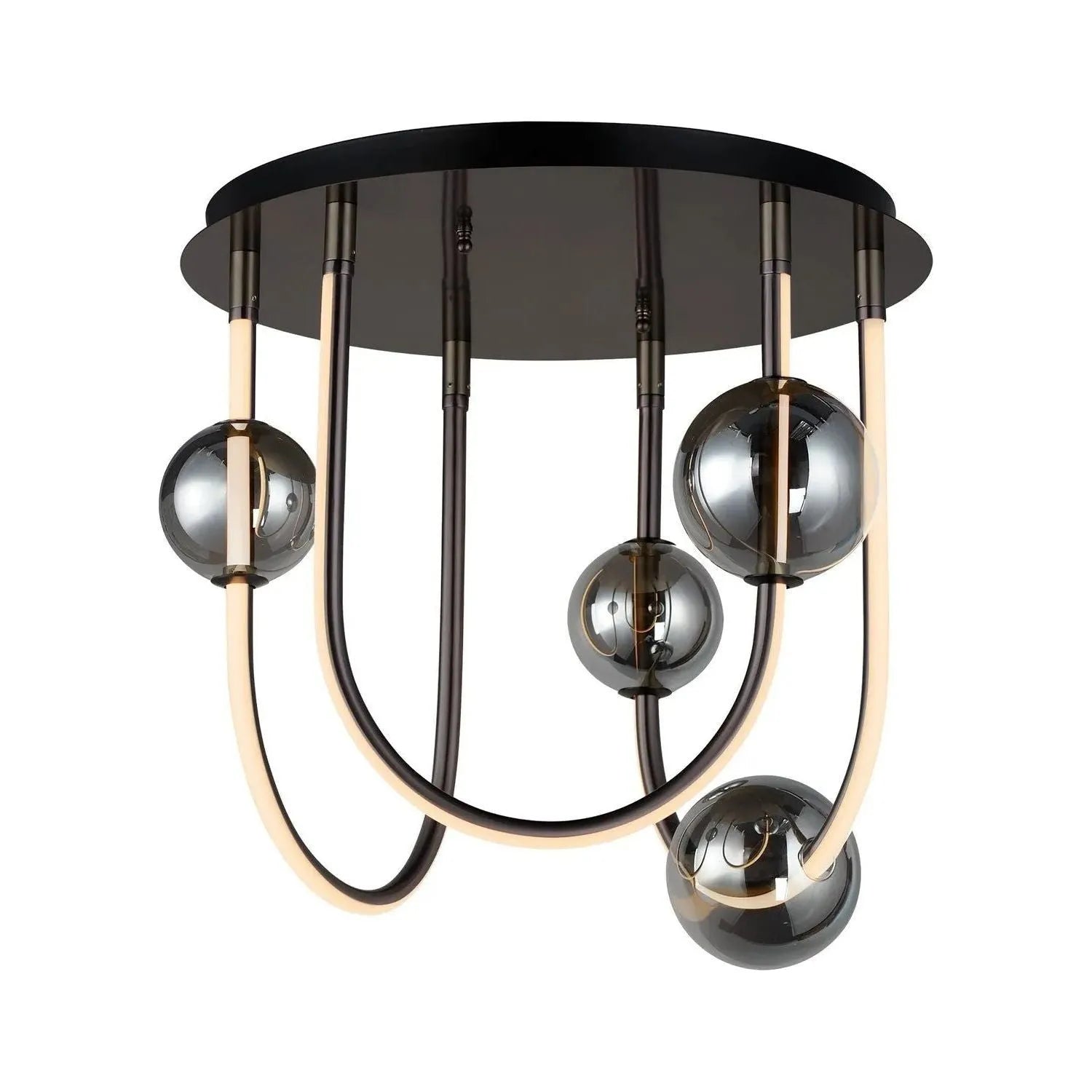 Studio M Lighting - Dreamer LED Flush Mount - SM24930IRNAB | Montreal Lighting & Hardware