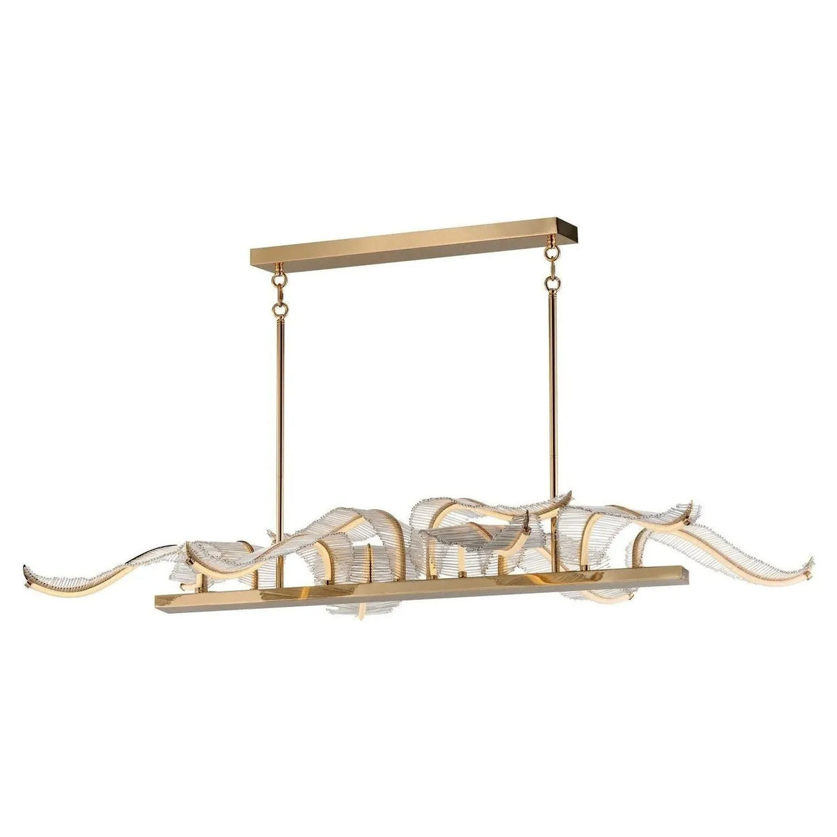 Studio M Lighting - Lillet LED Linear Pendant - SM23819BCGLD | Montreal Lighting & Hardware