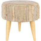 Surya - Anthracite Ottoman - ATE-005 | Montreal Lighting & Hardware