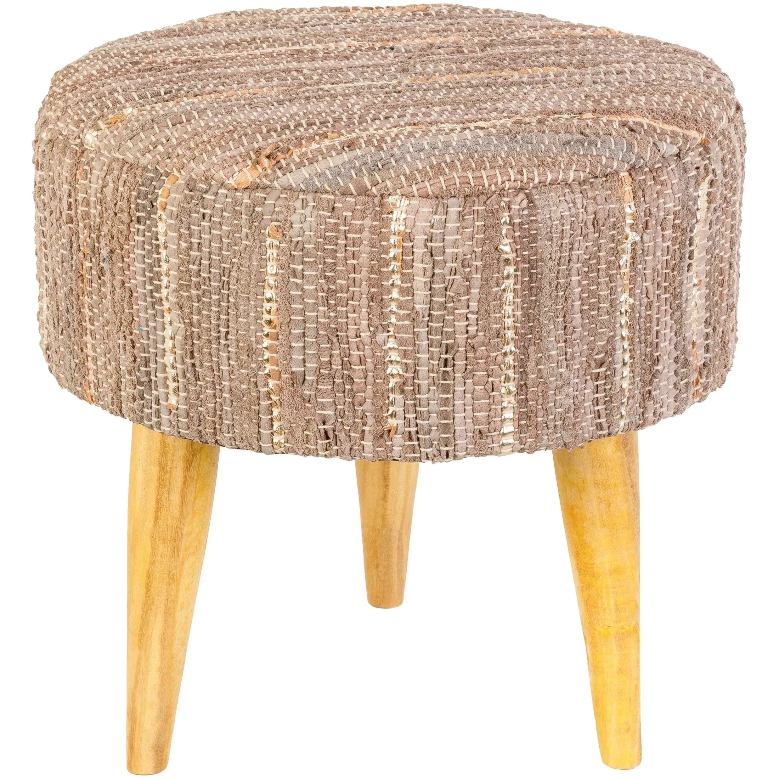 Surya - Anthracite Ottoman - ATE-007 | Montreal Lighting & Hardware