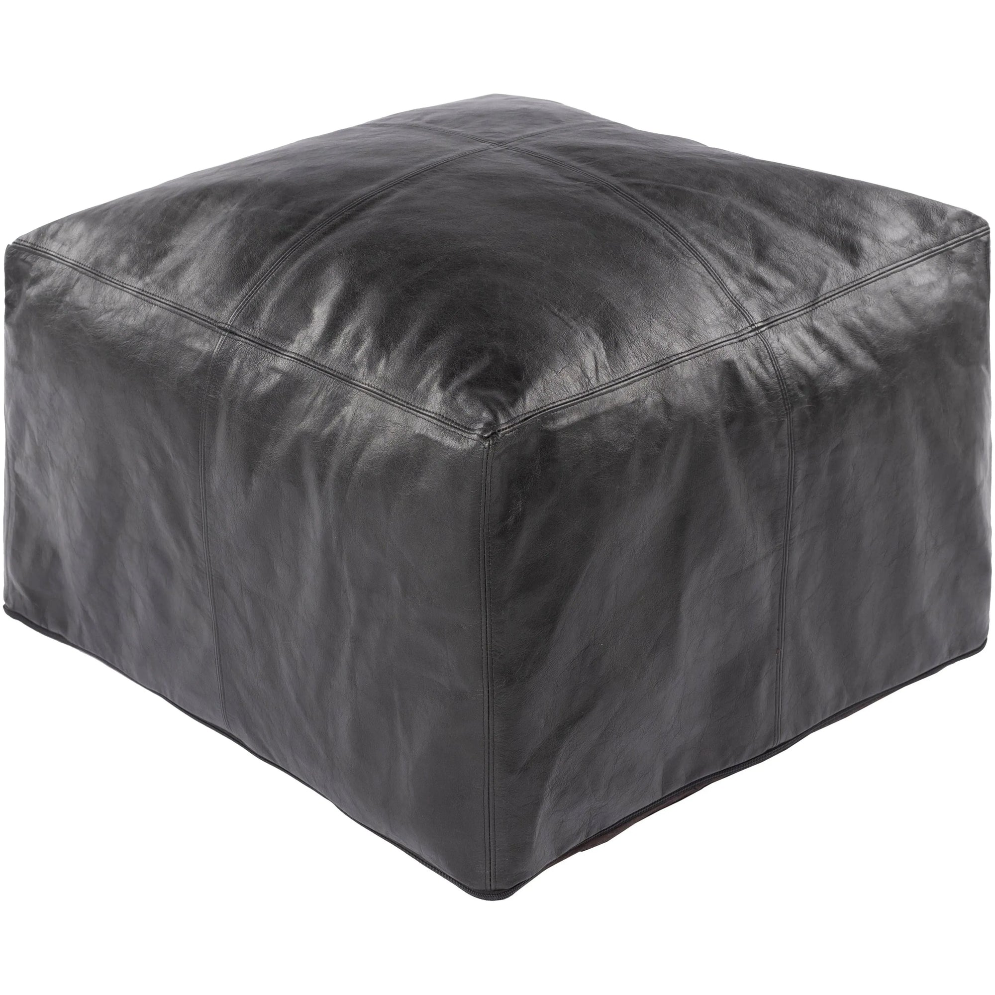 Surya - Barrington Pouf - BIPF001-222213 | Montreal Lighting & Hardware