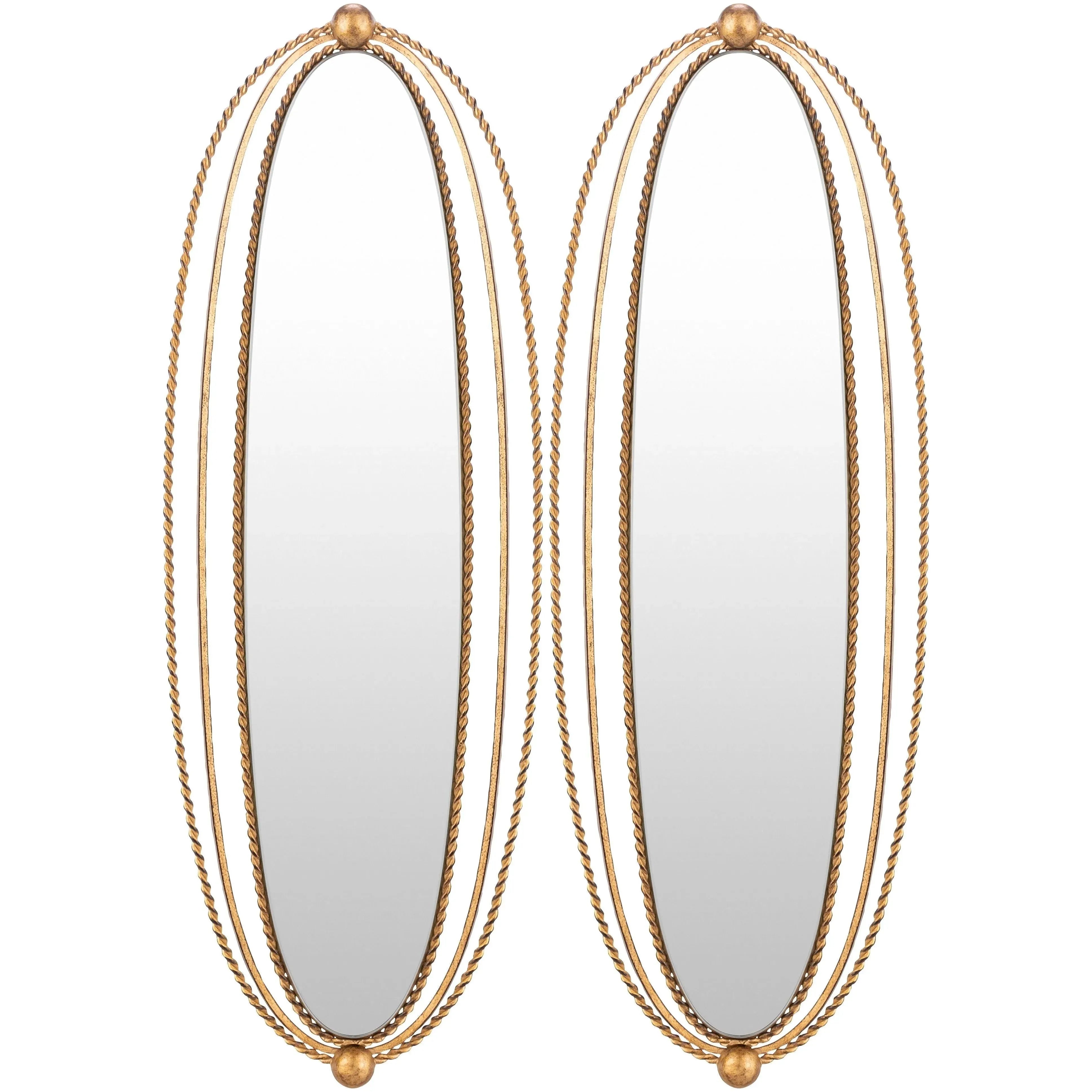 Surya - Chasm Mirror Set - CSM001-SET | Montreal Lighting & Hardware