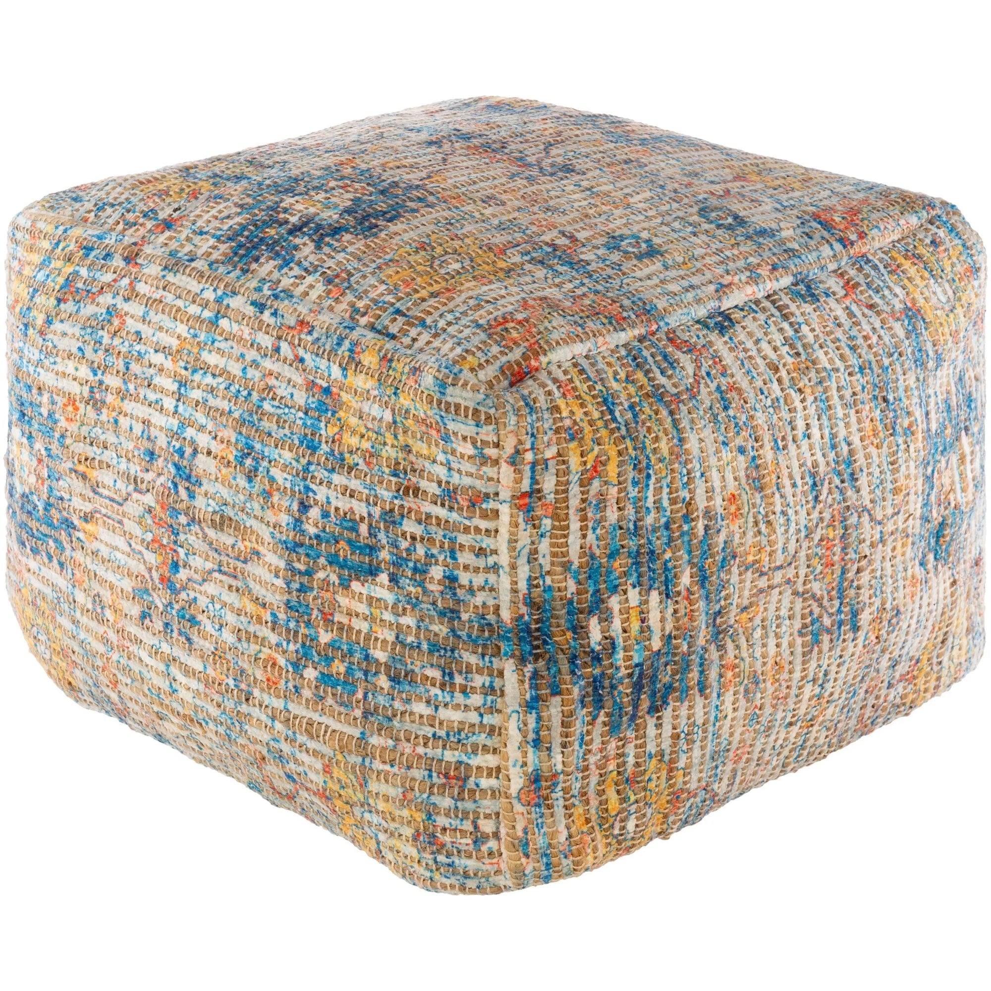 Surya - Coventry Pouf - CNPF001-202014 | Montreal Lighting & Hardware