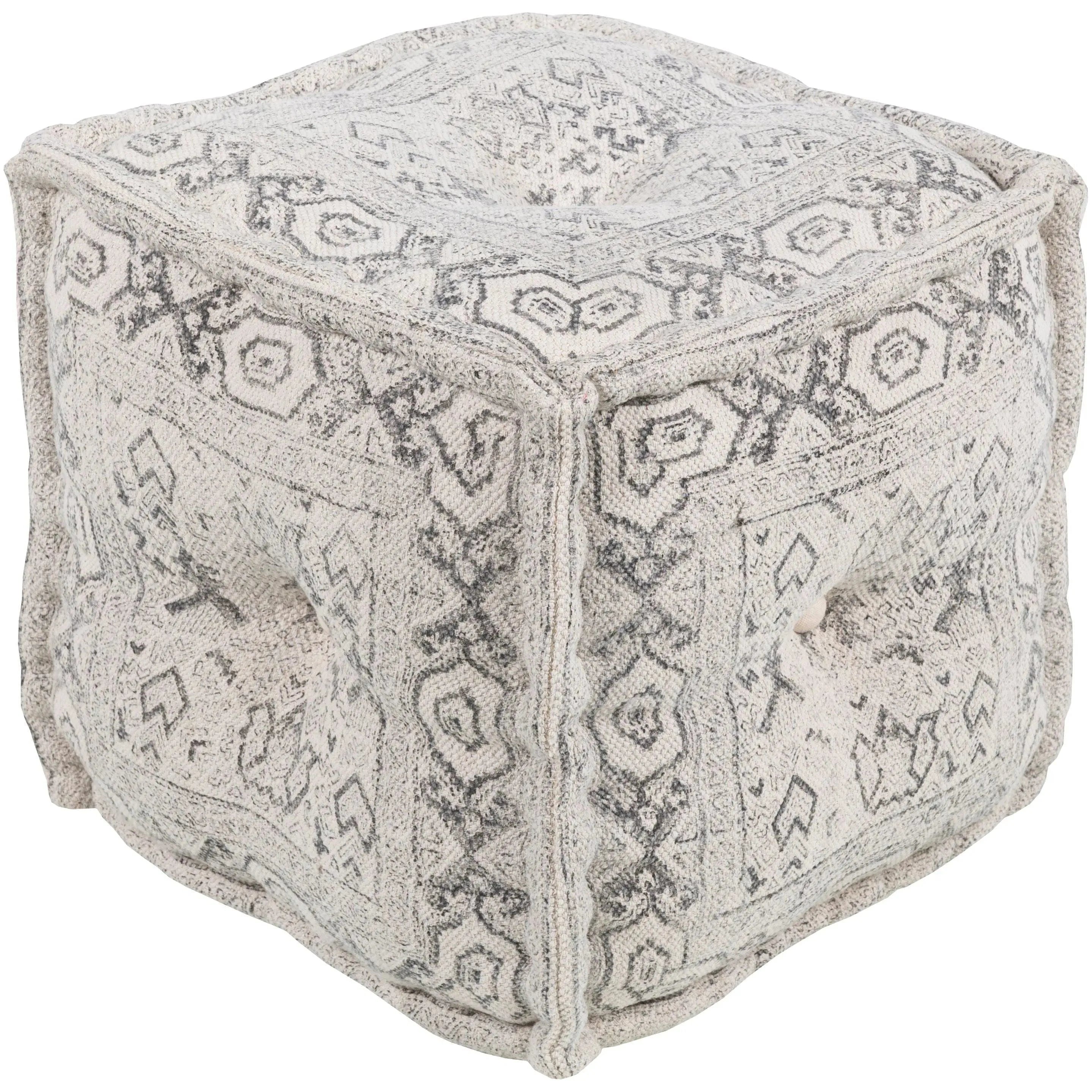 Surya - Daveed Pouf - DVPF001-161616 | Montreal Lighting & Hardware