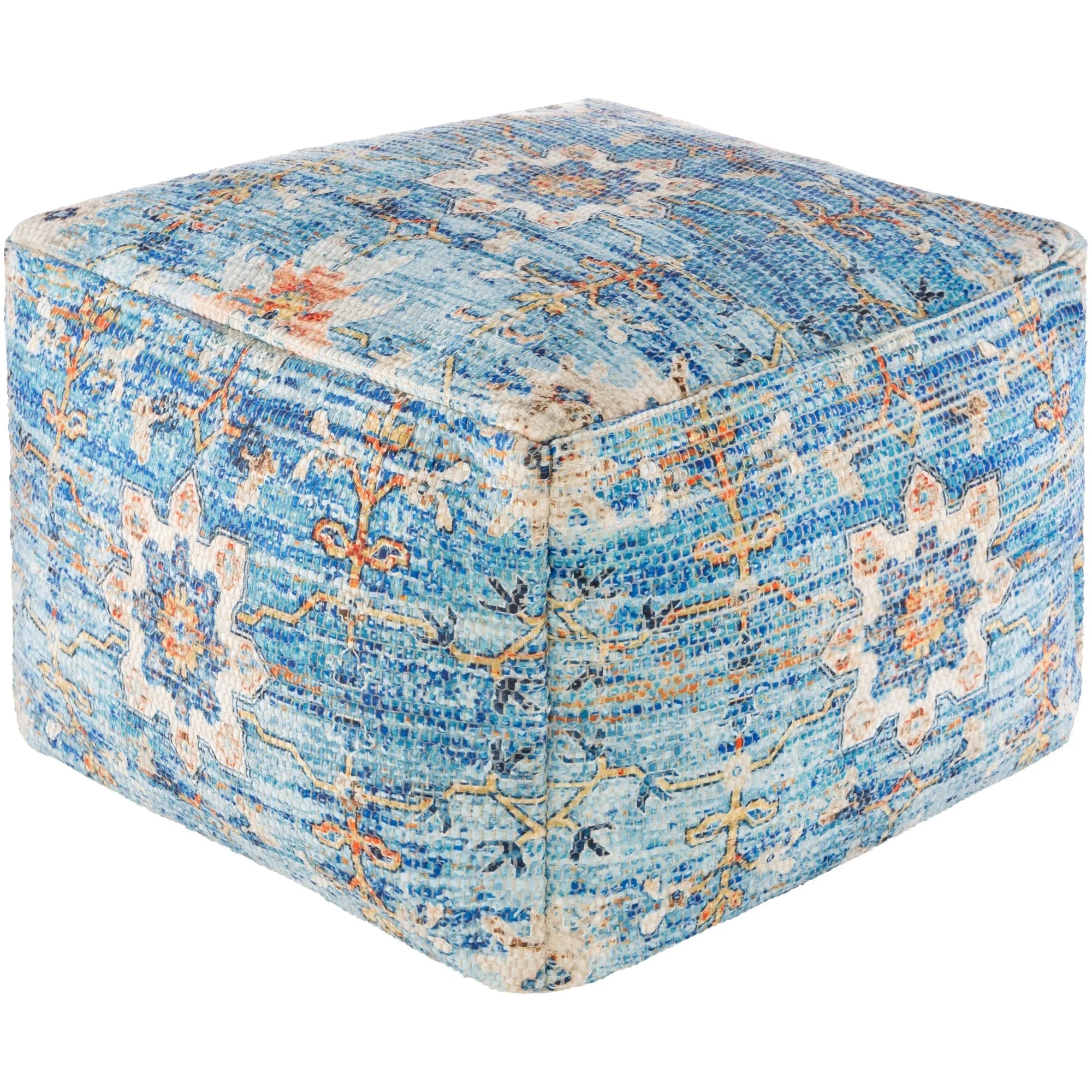 Surya - Devonshire Pouf - DSPF001-202014 | Montreal Lighting & Hardware
