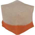 Surya - Dip Dyed Pouf - DDPF007-181818 | Montreal Lighting & Hardware