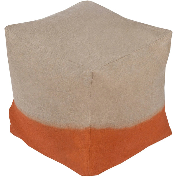Pouf teint par trempage