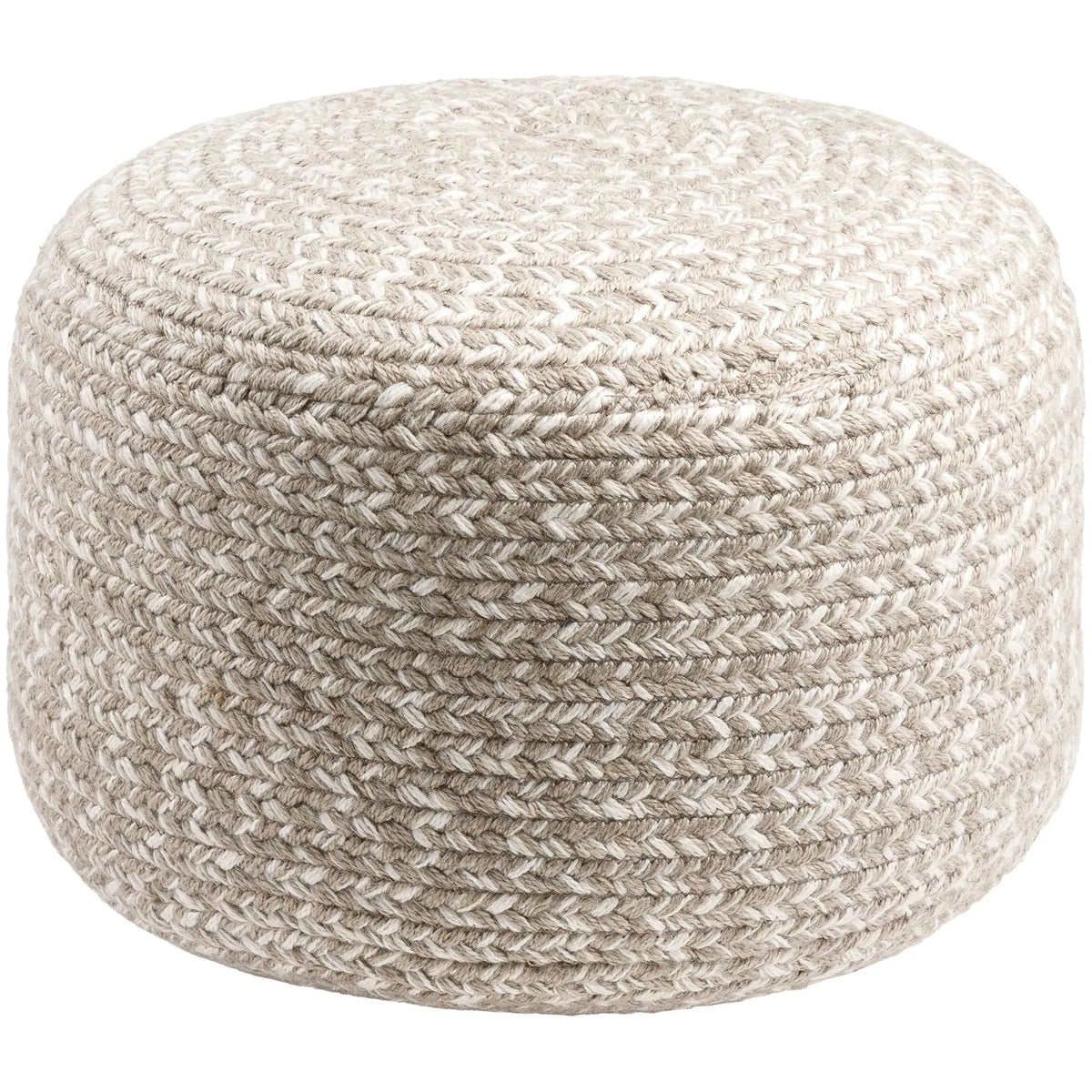 Surya - Entwined Pouf - EDPF003-121717 | Montreal Lighting & Hardware