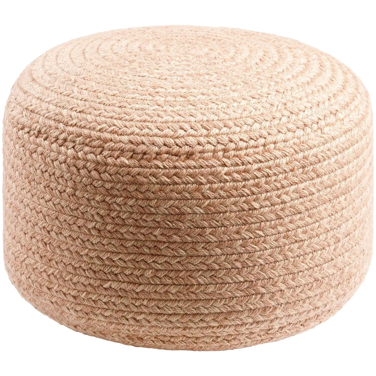 Surya - Entwined Pouf - EDPF004-121717 | Montreal Lighting & Hardware
