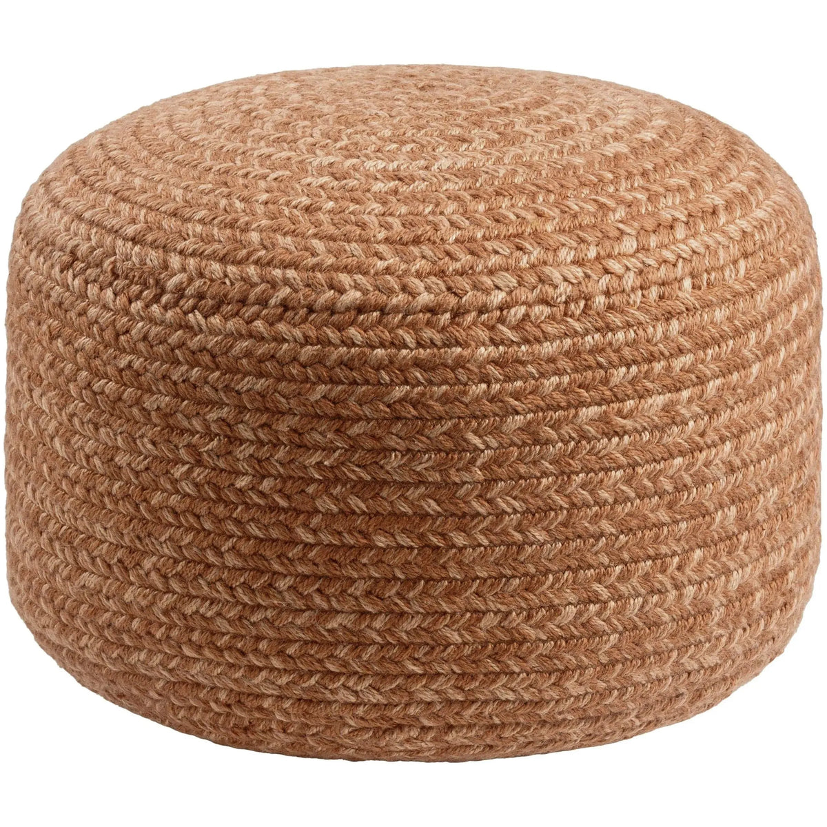 Surya - Entwined Pouf - EDPF006-121717 | Montreal Lighting & Hardware