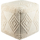 Surya - Hygge Pouf - HGPF004-181818 | Montreal Lighting & Hardware