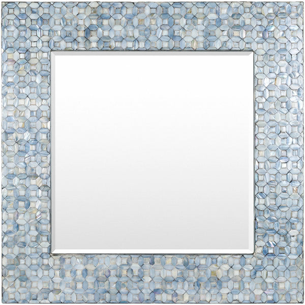Iridescent Square Mirror