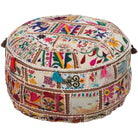 Surya - Karma Pouf - POUF-92 | Montreal Lighting & Hardware