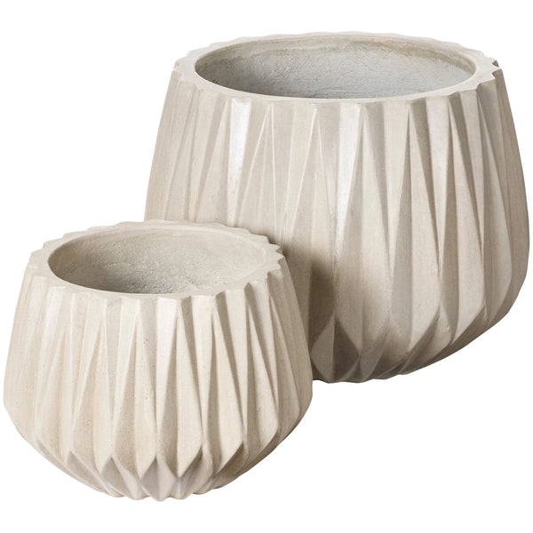 Jardinière en pierre de mer SST011