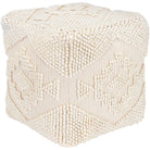 Surya - Yolanda Pouf - YLPF001-181818 | Montreal Lighting & Hardware
