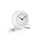 Horloge de table Arne Jacobsen Clocks 43670 LK blanche