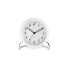 Horloge de table Arne Jacobsen Clocks 43670 LK blanche