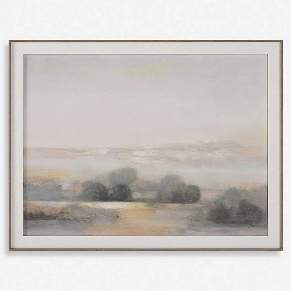 Impression de paysage neutre atmosphérique