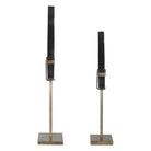 The Uttermost - Black Flame Sculptures - Set of 2 - 18136 | Montreal Lighting & Hardware