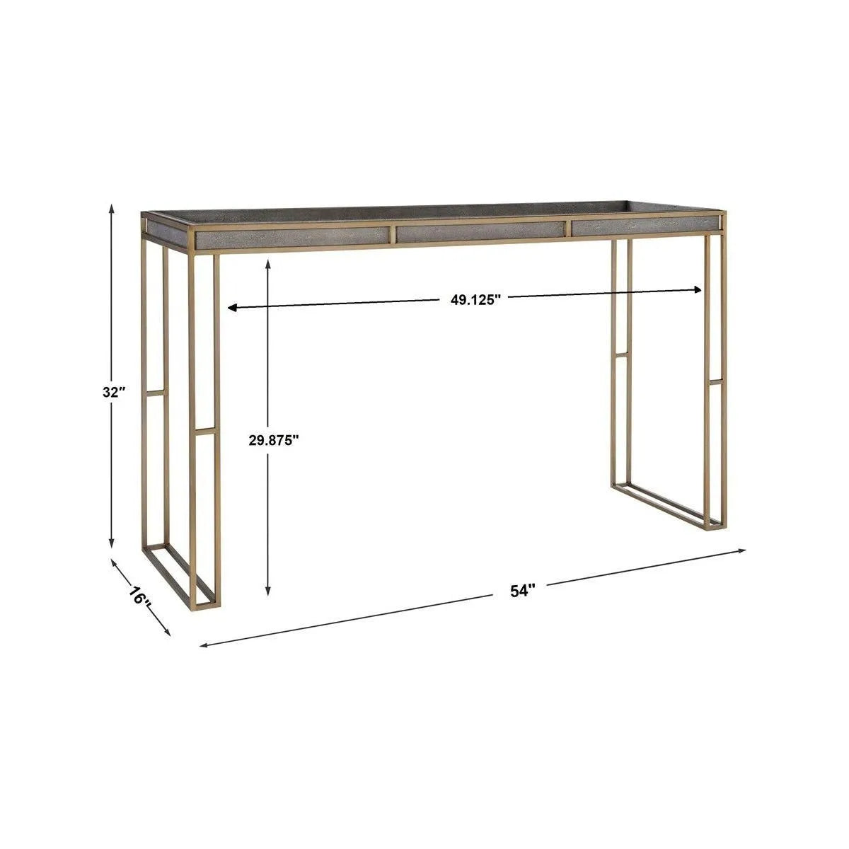 The Uttermost - Cardew console table - 25377 | Montreal Lighting & Hardware