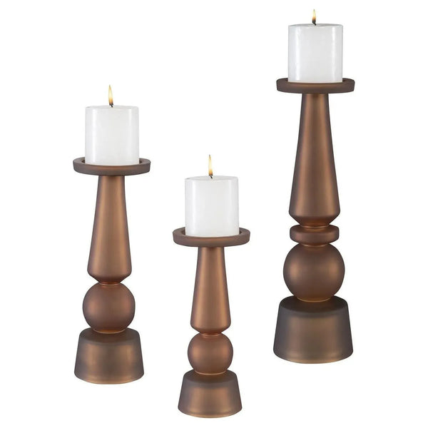 Cassiopeia Candleholders - Set of 3